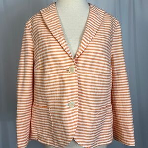 AKRIS Striped Blazer